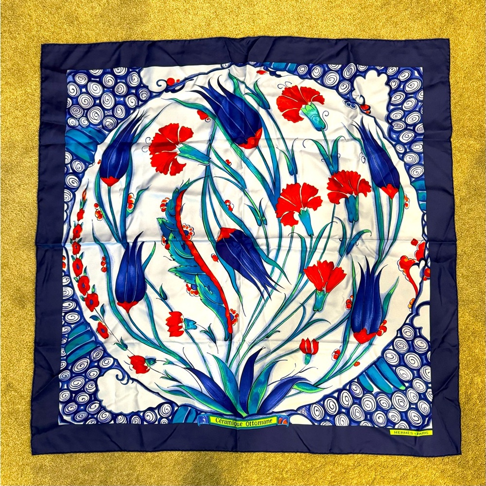 New Hermes scarf Ceramique Ottomane.